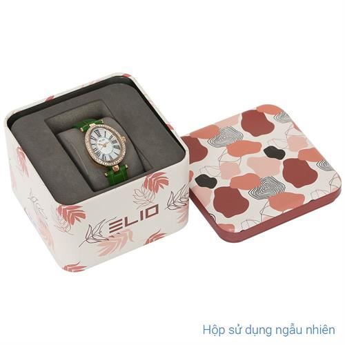 Đồng hồ Elio 23 mm Nữ EL167-02 Màu Xanh lá