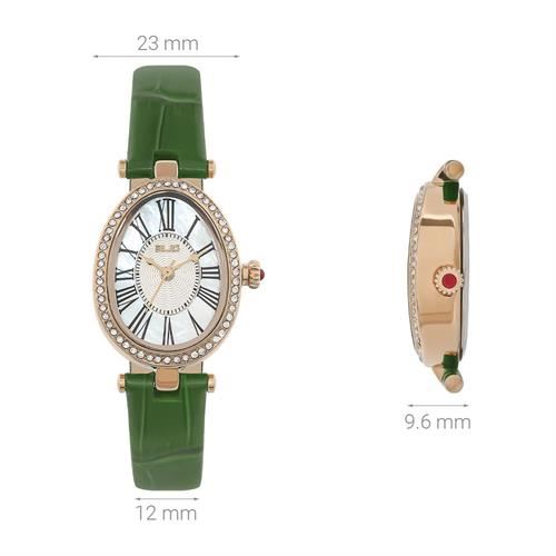 Đồng hồ Elio 23 mm Nữ EL167-02 Màu Xanh lá