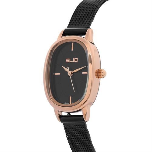 Đồng hồ Elio 22 mm Nữ ES201-01 Màu Đen