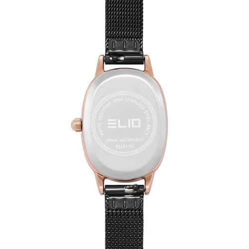 Đồng hồ Elio 22 mm Nữ ES201-01 Màu Đen