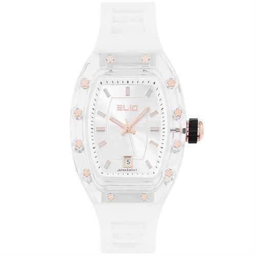 Đồng hồ Elio 34 mm Nữ ES202-01 Màu Trắng