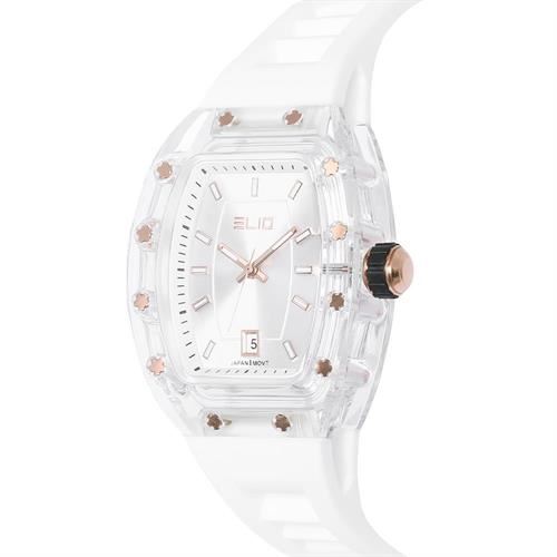 Đồng hồ Elio 34 mm Nữ ES202-01 Màu Trắng