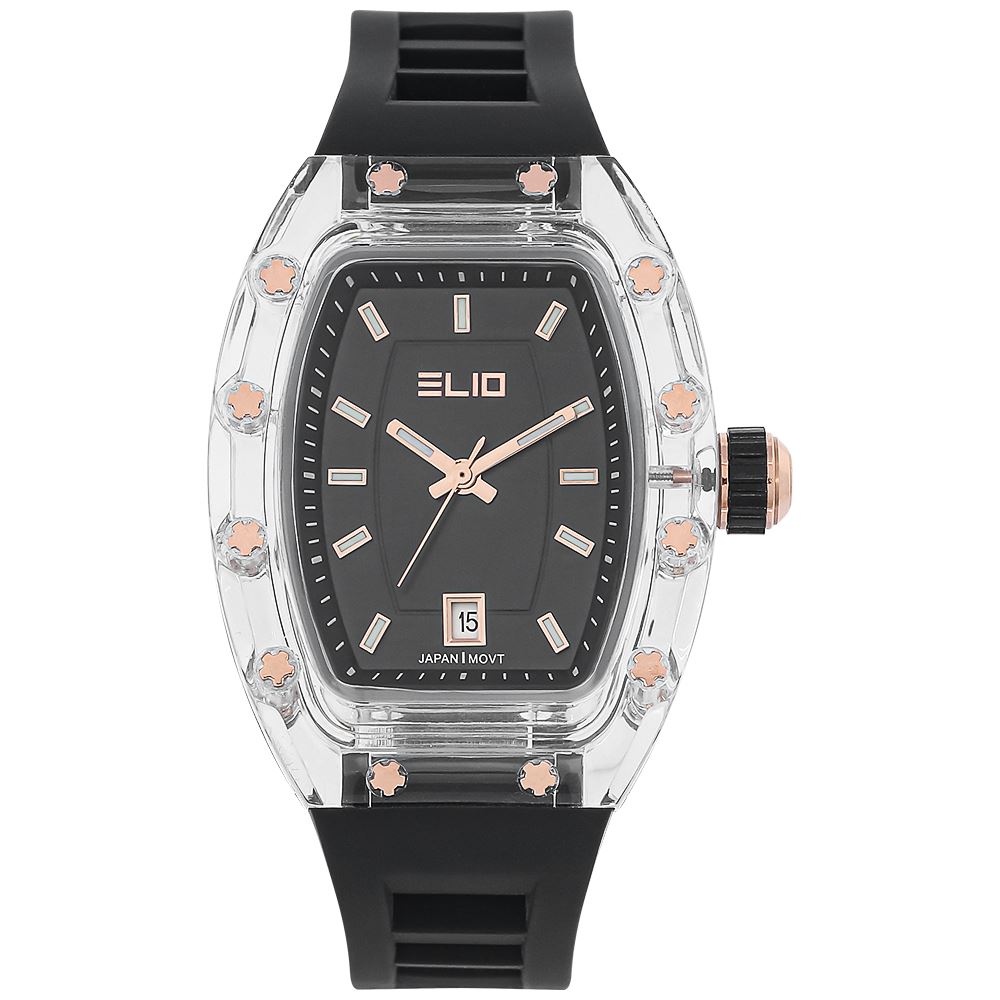 Đồng hồ Elio 34 mm Nữ ES202-03 Màu Đen