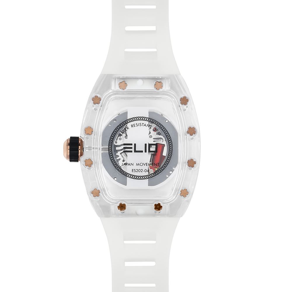 Đồng hồ Elio 34 mm Nữ ES202-04 Màu Trắng
