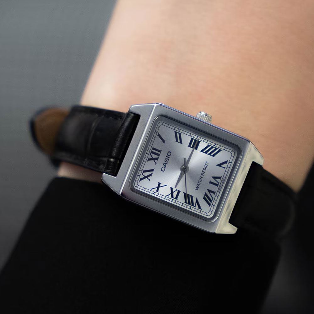 Đồng hồ Casio Timeless 22 mm Nữ LTP-V007L-7B1UDF Màu Đen
