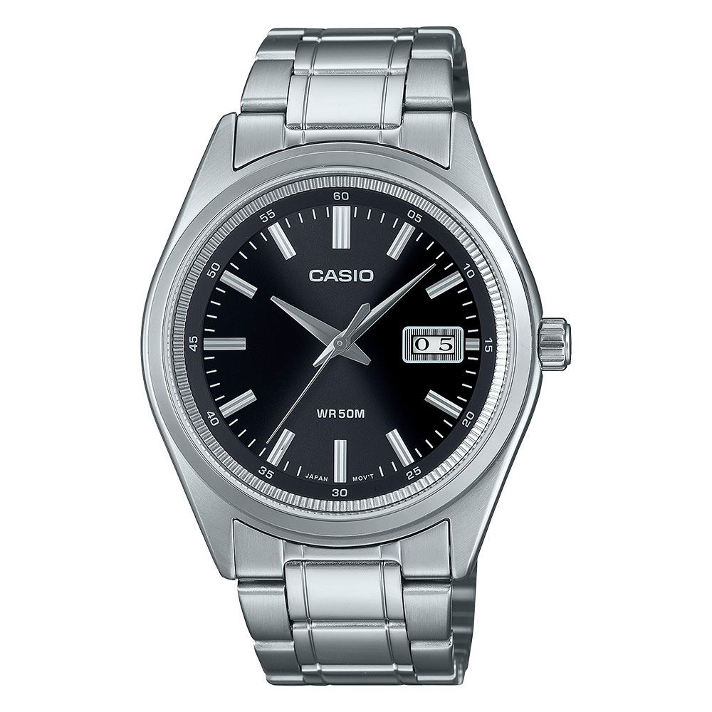 Đồng hồ Casio Timeless 41 mm Nam MTP-B180D-1A1VDF Màu Bạc