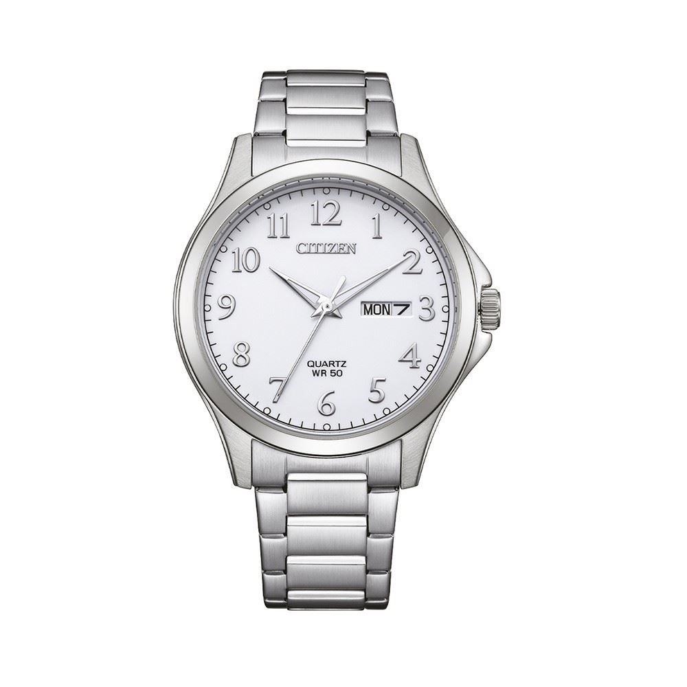 Đồng hồ Citizen 41 mm Nam BF2021-82A Màu Bạc