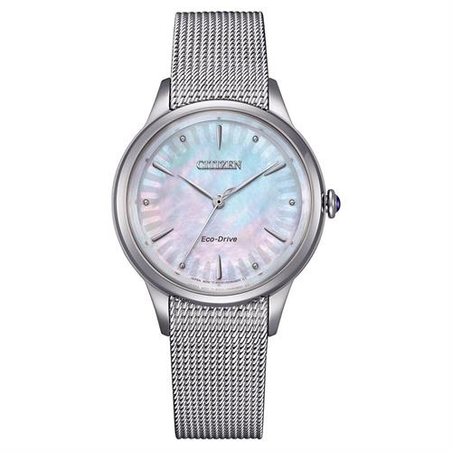 Đồng hồ Citizen L 33 mm Nữ EM1150-86D Màu Bạc