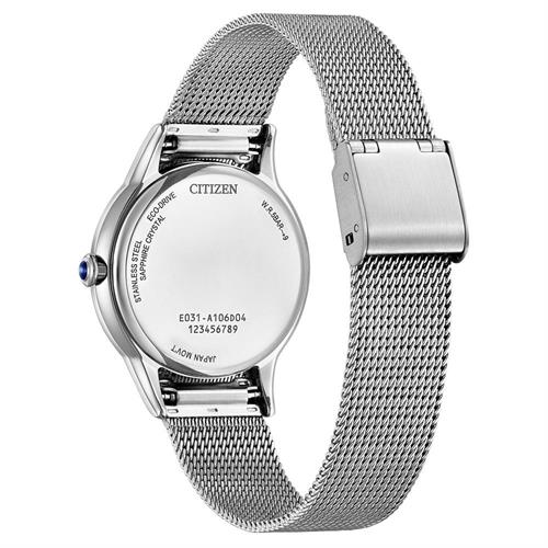 Đồng hồ Citizen L 33 mm Nữ EM1150-86D Màu Bạc