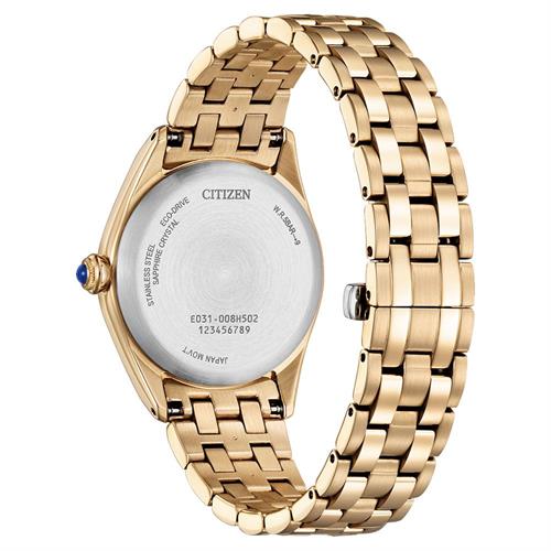 Đồng hồ Citizen L 33 mm Nữ EM1143-81X Màu Vàng Hồng