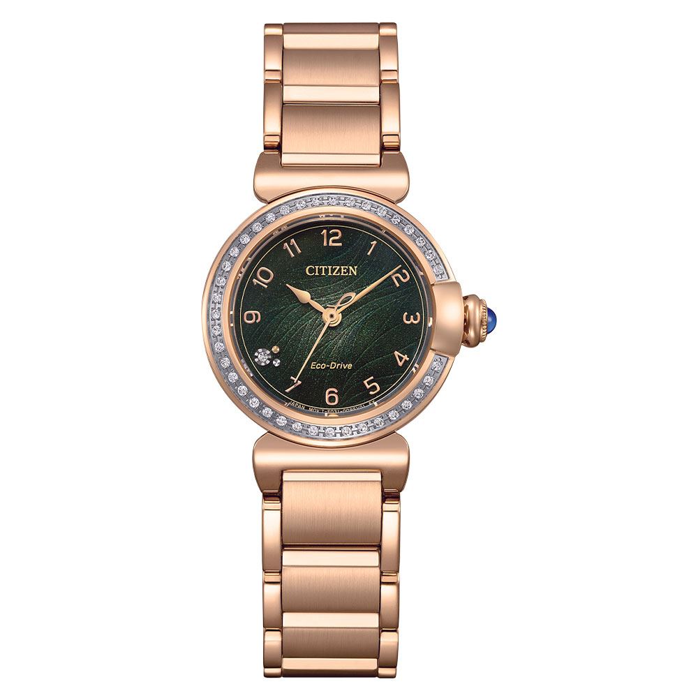 Đồng hồ Citizen L 26 mm Nữ EM1123-62X Màu Vàng Hồng
