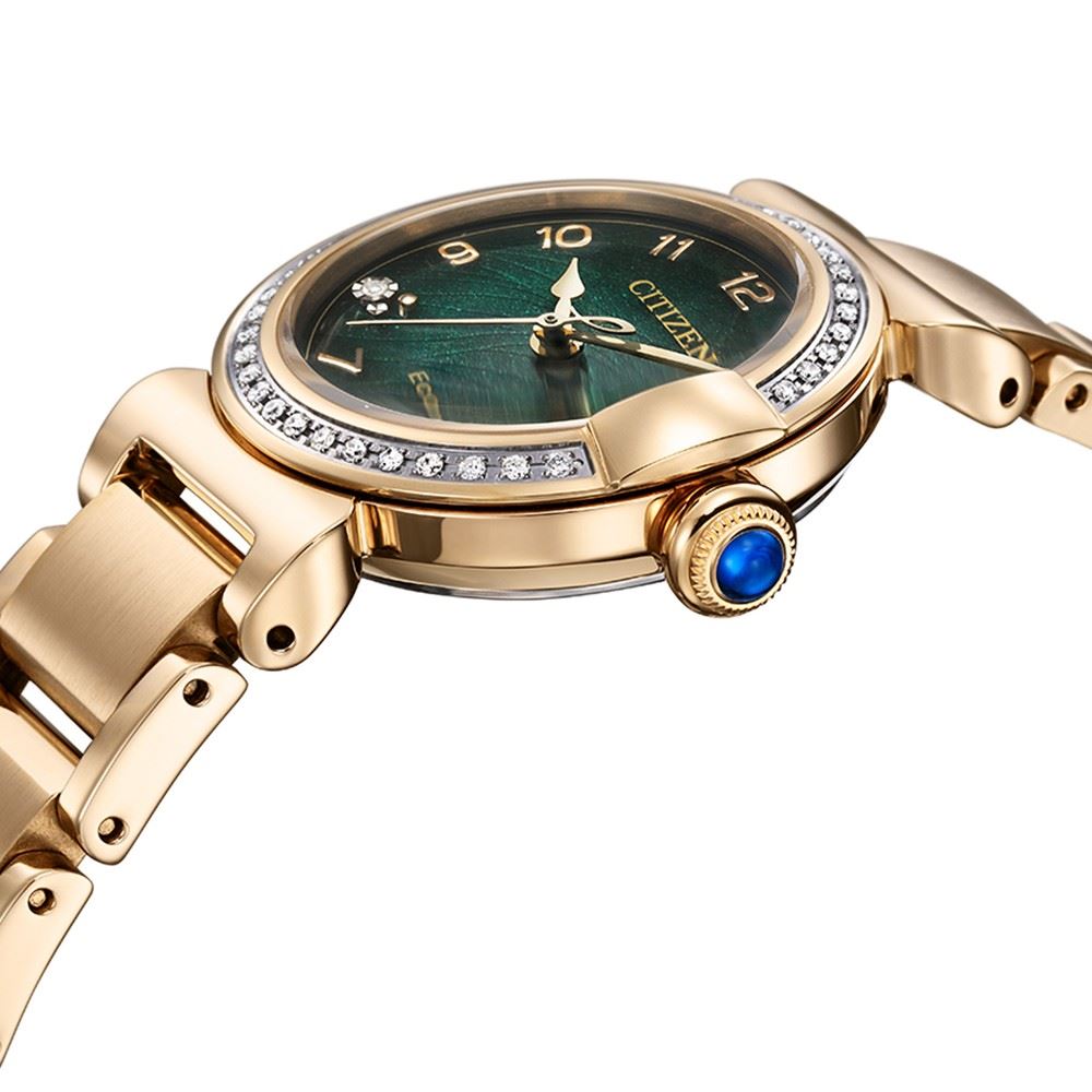 Đồng hồ Citizen L 26 mm Nữ EM1123-62X Màu Vàng Hồng