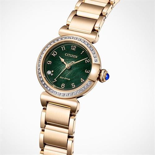 Đồng hồ Citizen L 26 mm Nữ EM1123-62X Màu Vàng Hồng