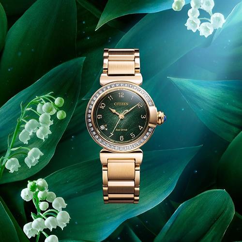 Đồng hồ Citizen L 26 mm Nữ EM1123-62X Màu Vàng Hồng