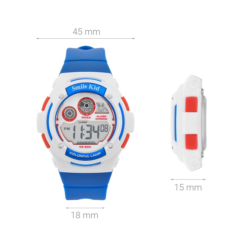 Đồng hồ Smile Kid 45 mm Trẻ em SL173-05 Màu Xanh Dương
