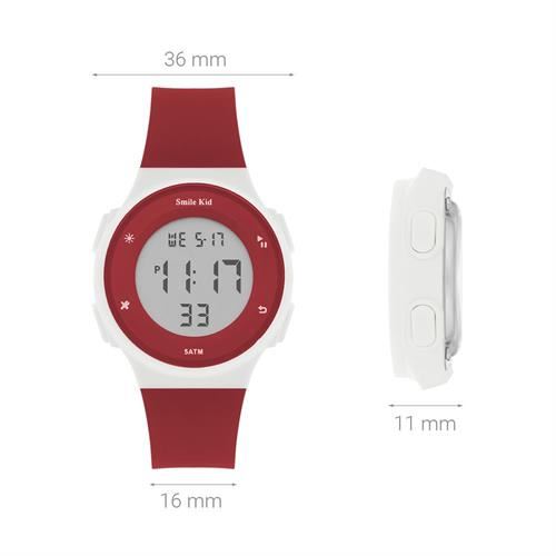 Đồng hồ Smile Kid 36 mm Trẻ em SL188-03 Màu Đỏ