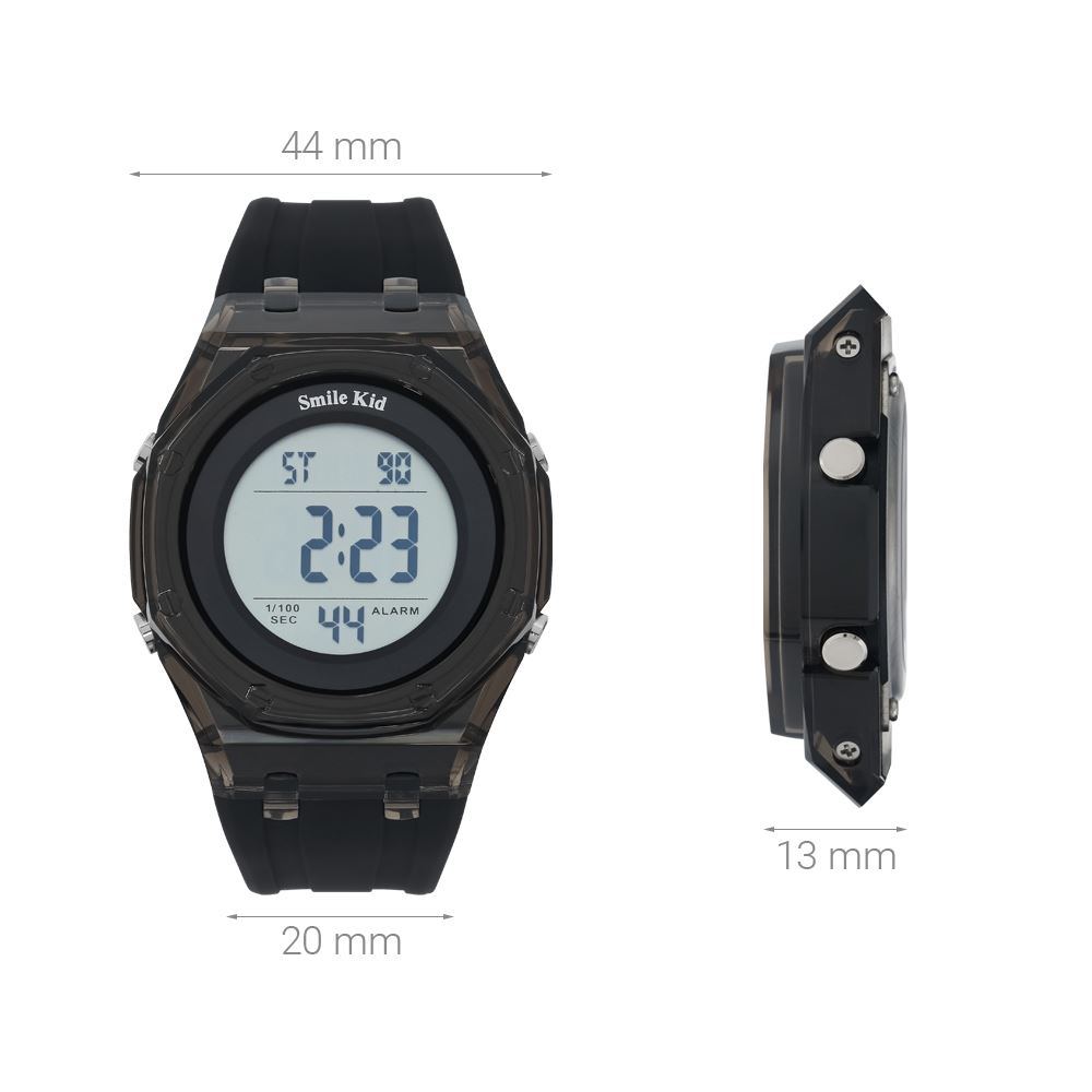 Đồng hồ Smile Kid 44 mm Trẻ em SL191-01 Màu Đen