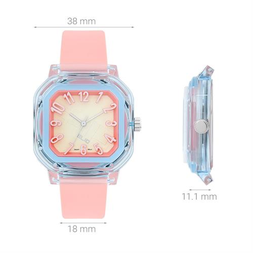 Đồng hồ Elio Color Pop 38 mm Nữ ESS12-03 Màu Hồng