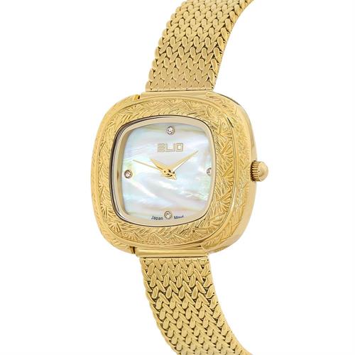 Đồng hồ Elio Elegant Lady 32 mm Nữ ES206-01 Màu Vàng