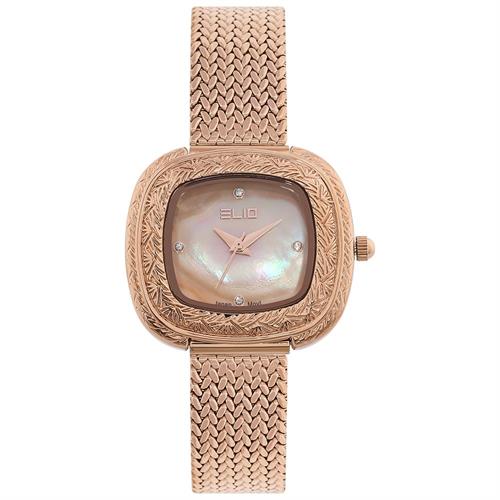 Đồng hồ Elio Elegant Lady 32 mm Nữ ES206-03 Màu Vàng Hồng