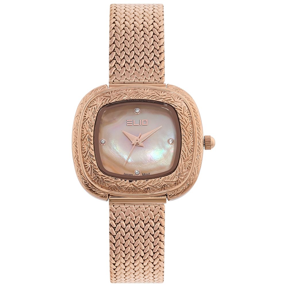Đồng hồ Elio Elegant Lady 32 mm Nữ ES206-03 Màu Vàng Hồng