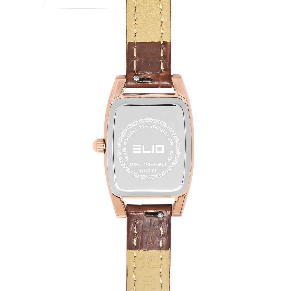 Đồng hồ Elio 20.5 mm Nữ EL172-01 Màu Nâu