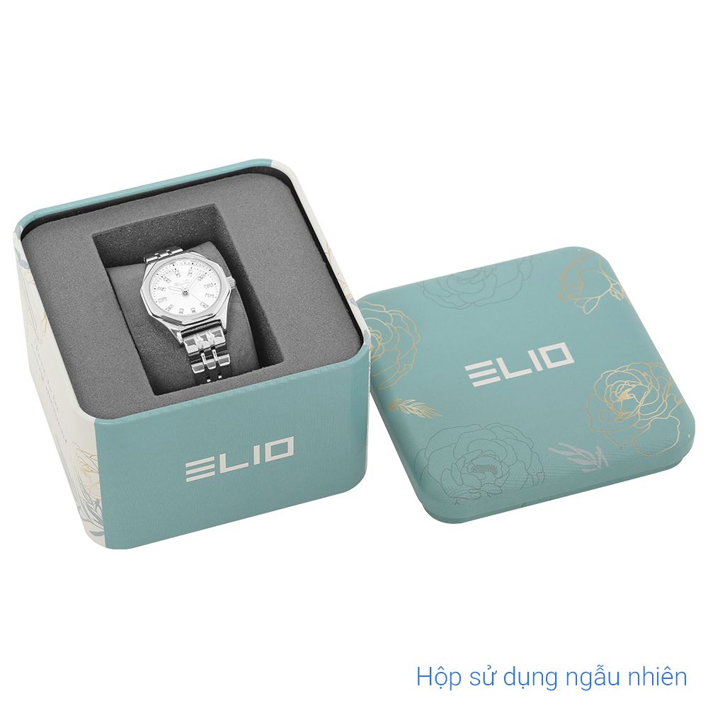 Đồng hồ Elio 26 mm Nữ ES215-01 Màu Bạc