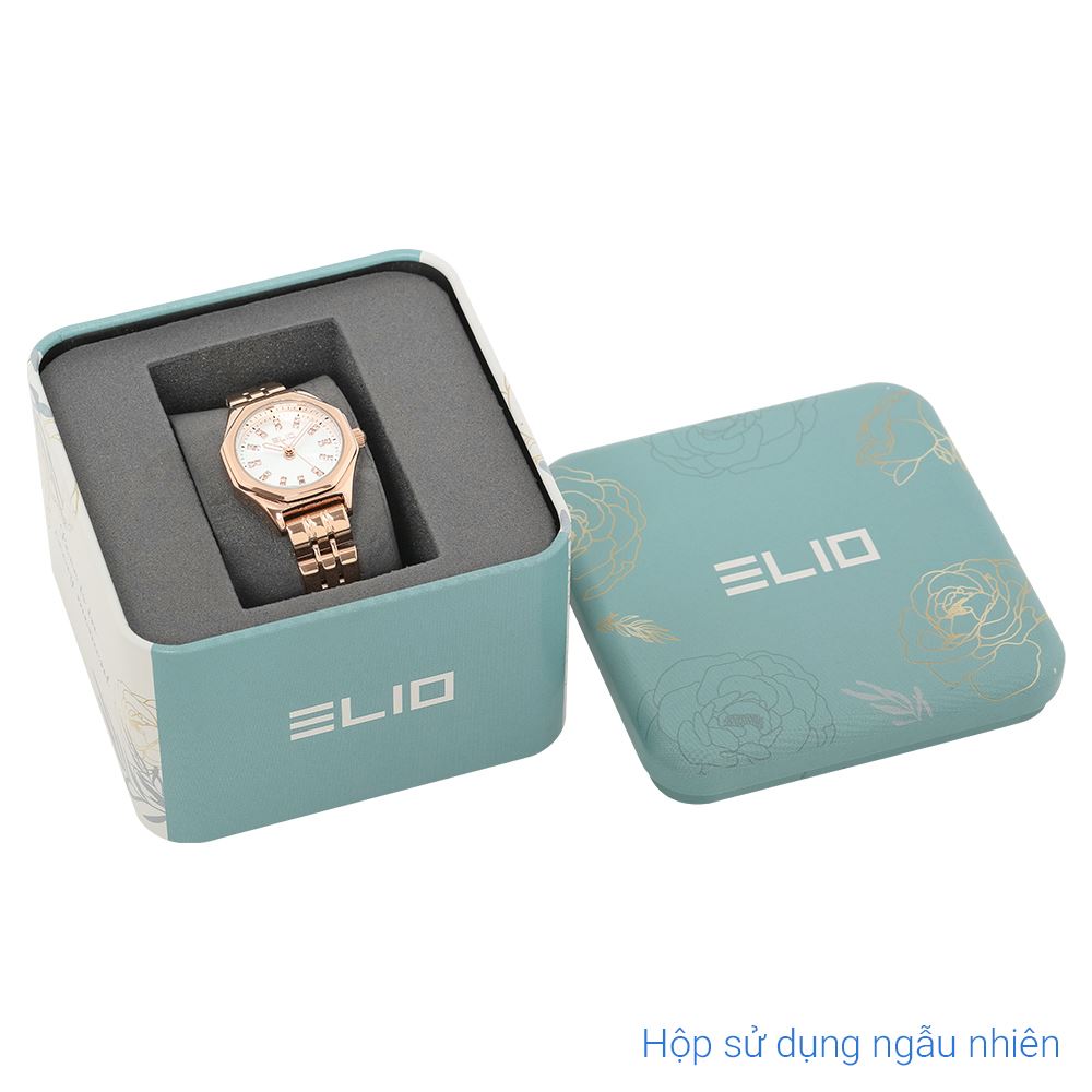 Đồng hồ Elio 26 mm Nữ ES215-02 Màu Vàng Hồng