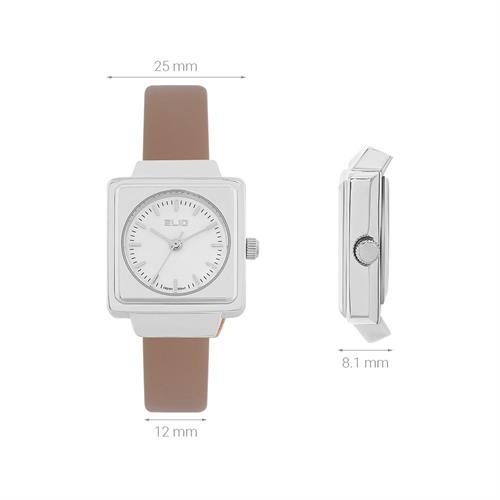Đồng hồ Elio 25 mm Nữ EL174-03 Màu Nâu