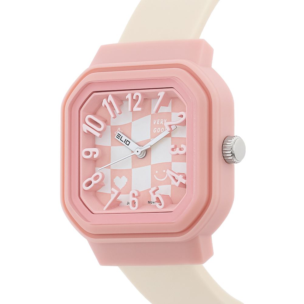 Đồng hồ Elio Color Pop 38 mm Nữ ESS13-03 Màu Kem