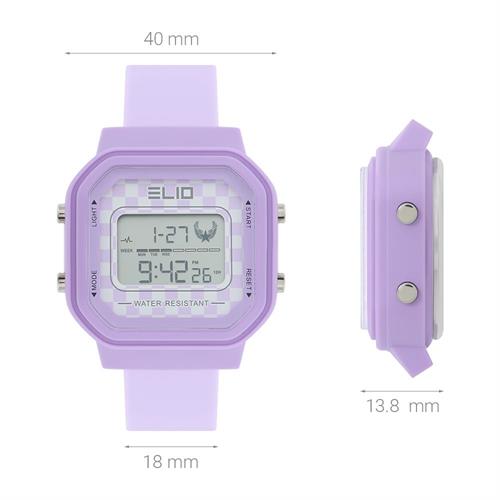 Đồng hồ Elio 40 mm Nữ ESS14-02 Màu Tím