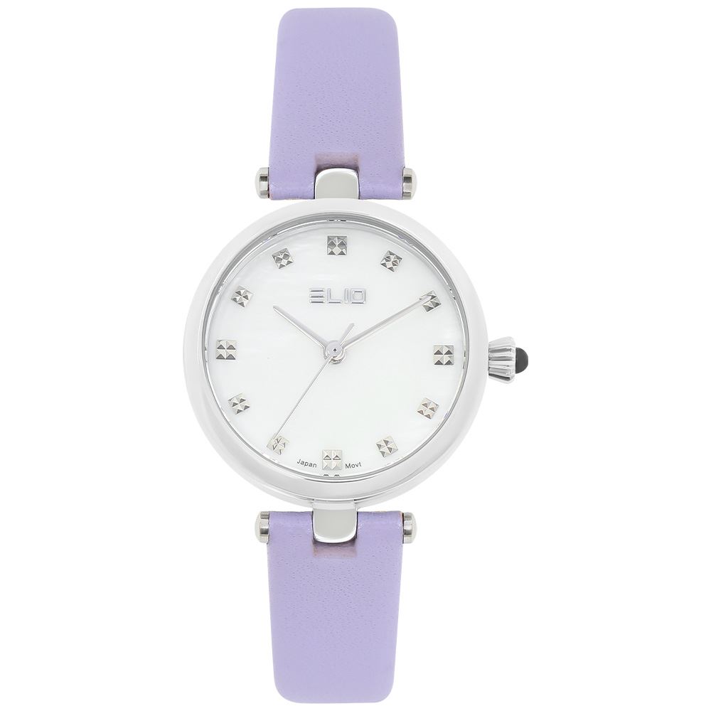 Đồng hồ Elio 28 mm Nữ EL175-03 Màu Tím