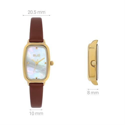 Đồng hồ Elio 20.5 mm Nữ ES225-03 Màu Nâu