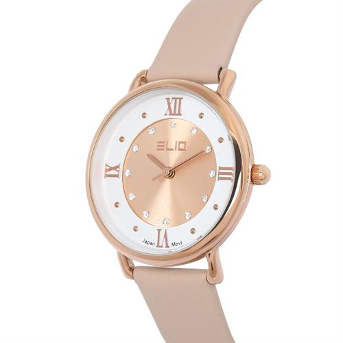 Đồng hồ Elio 32 mm Nữ EL176-01 Màu Kem