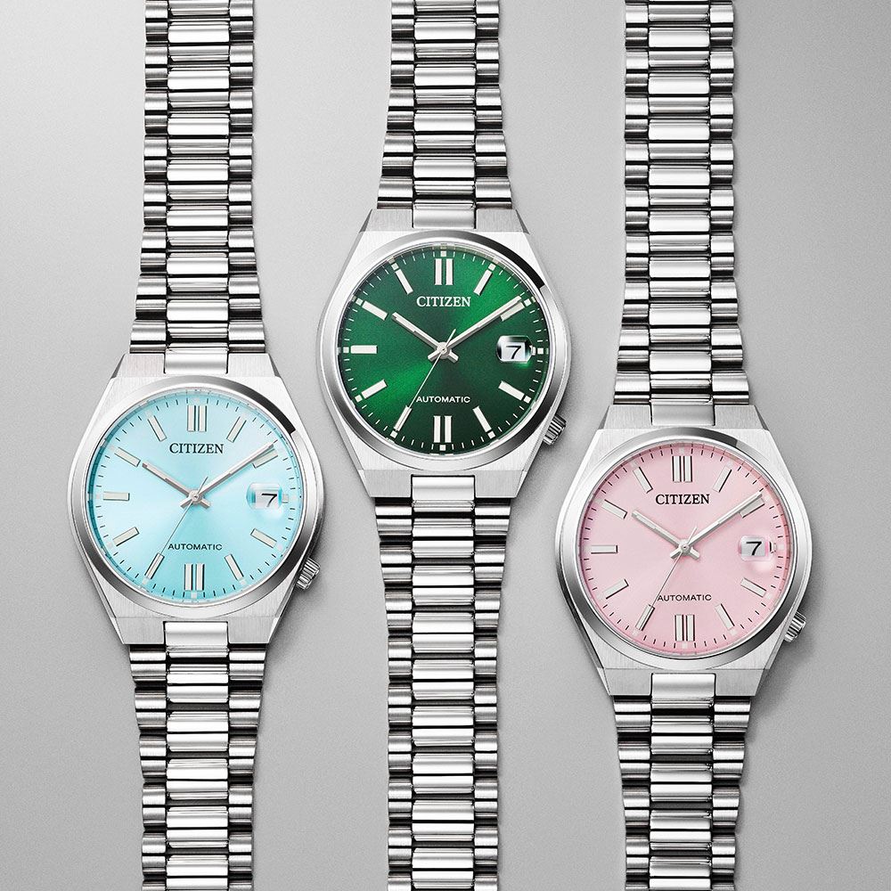 Đồng hồ Citizen Tsuyosa 37 mm Unisex NJ0200-50Z Màu Bạc