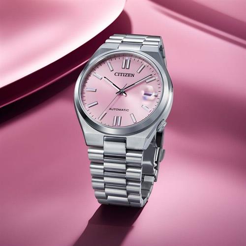 Đồng hồ Citizen Tsuyosa 37 mm Unisex NJ0200-50Z Màu Bạc