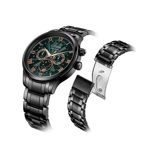 Đồng hồ Citizen 43 mm Nam AP1055-87X Màu Đen