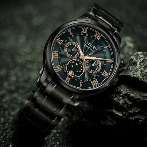 Đồng hồ Citizen 43 mm Nam AP1055-87X Màu Đen