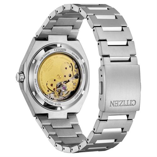 Đồng hồ Citizen Mechanical 41 mm Nam NJ0180-80A Màu Bạc