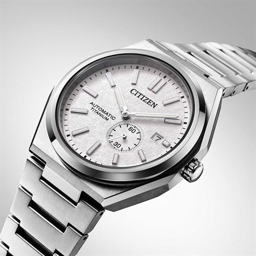 Đồng hồ Citizen Mechanical 41 mm Nam NJ0180-80A Màu Bạc