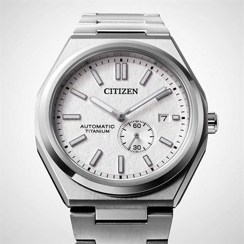 Đồng hồ Citizen Mechanical 41 mm Nam NJ0180-80A Màu Bạc