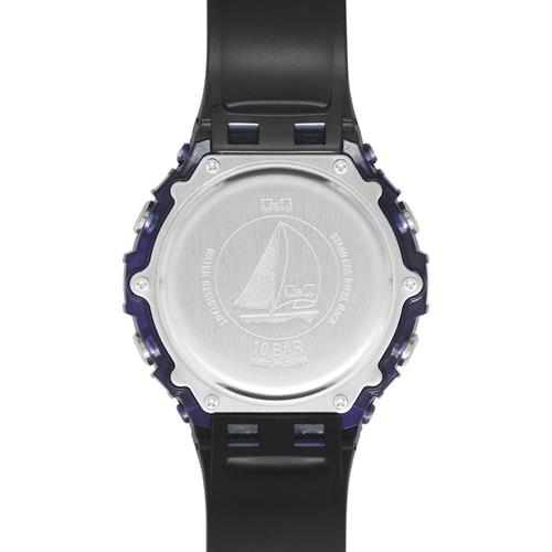 Đồng hồ Q&Q 50 mm Nam G19A-003VY Màu Đen