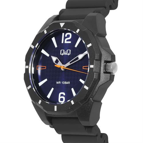 Đồng hồ Q&Q 43 mm Nam V30A-002VY Màu Đen