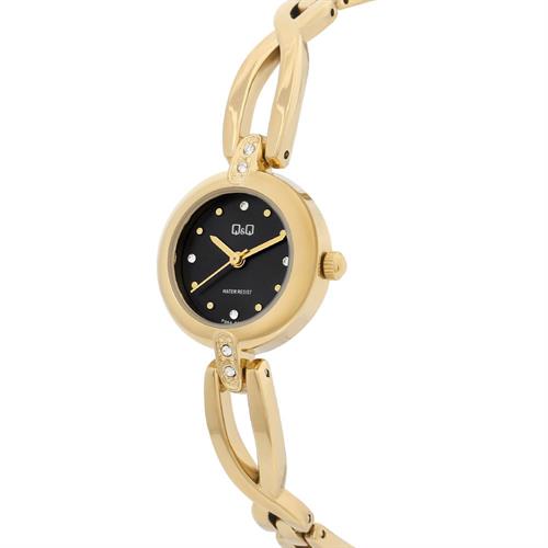 Đồng hồ Q&Q 22 mm Nữ F06A-003PY Màu Vàng
