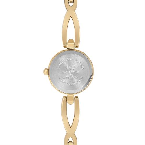 Đồng hồ Q&Q 22 mm Nữ F06A-003PY Màu Vàng