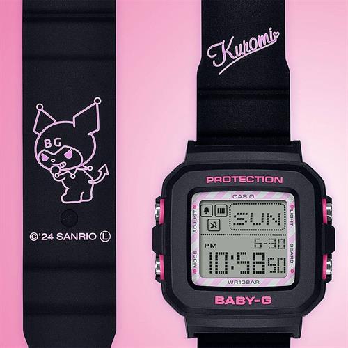 Đồng hồ Baby-G 39 mm Nữ BGD-10KKM-1DR Màu Đen