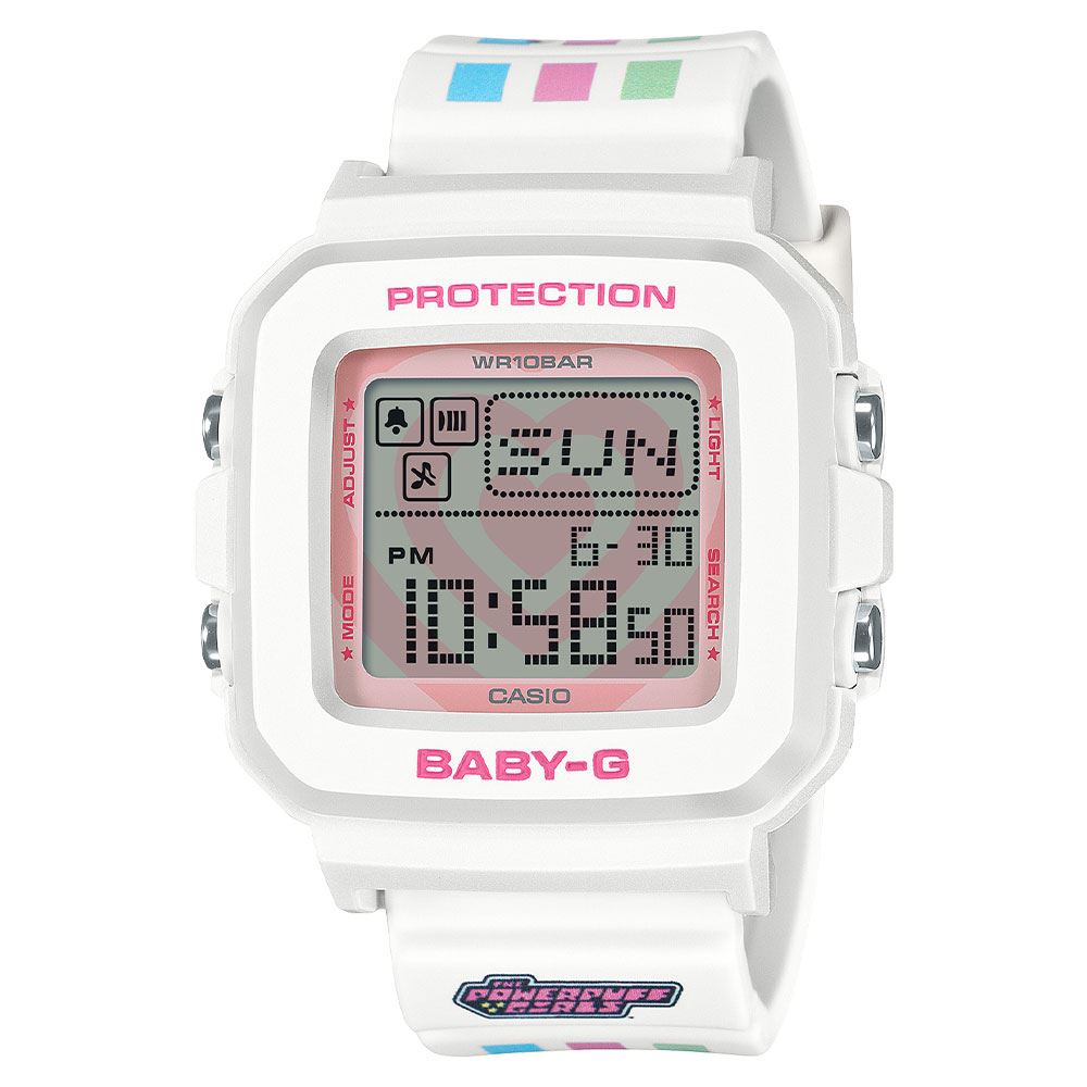 Đồng hồ Baby-G 39 mm Nữ BGD-10KPP-7DR Màu Trắng