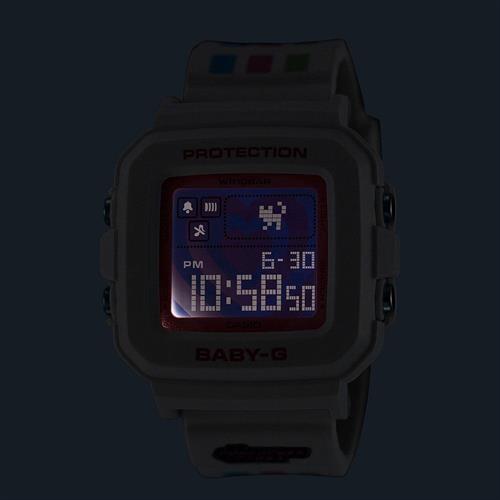 Đồng hồ Baby-G 39 mm Nữ BGD-10KPP-7DR Màu Trắng
