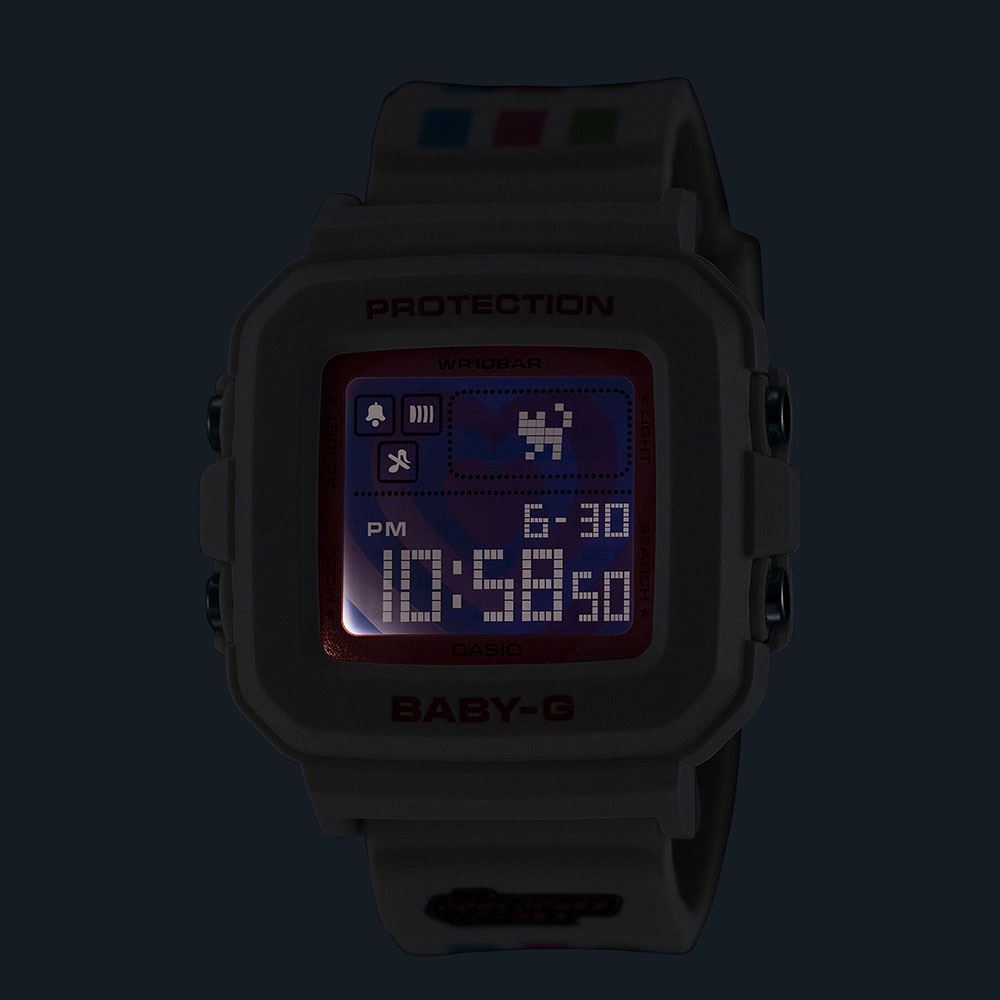 Đồng hồ Baby-G 39 mm Nữ BGD-10KPP-7DR Màu Trắng