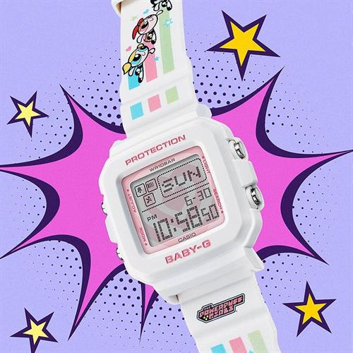 Đồng hồ Baby-G 39 mm Nữ BGD-10KPP-7DR Màu Trắng